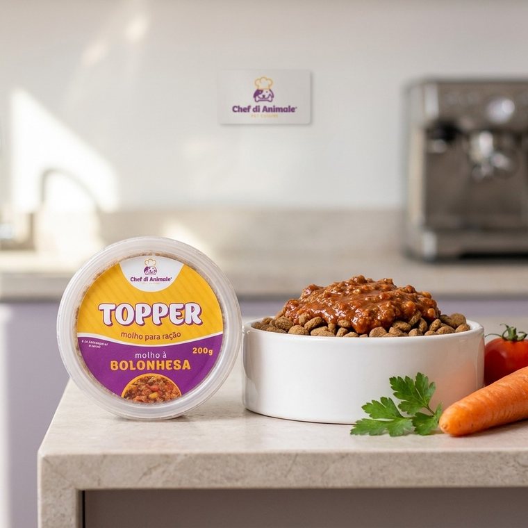 Topper molho à bolonhesa para ração, 200 g