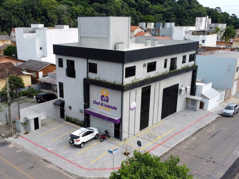 Sede da Chef di Animale em Balneário Camboriú vista de cima