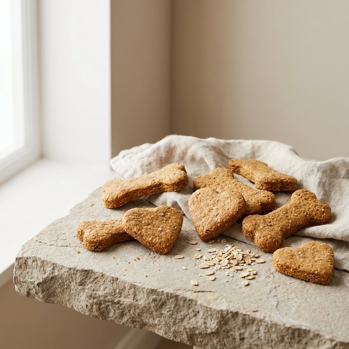 Biscoitos naturais para cães e gatos