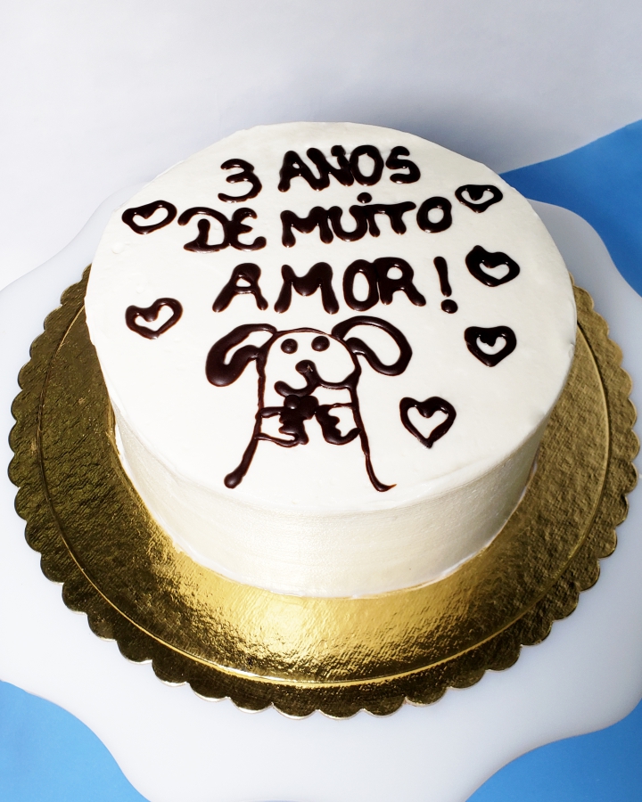 3 receitas de bolo de aniversário para cachorro