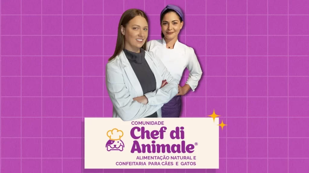 Comunidade Chef di Animale de Alimentação Natural e Confeitaria Pet